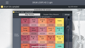 Drum Loops HD 2 Light screenshot