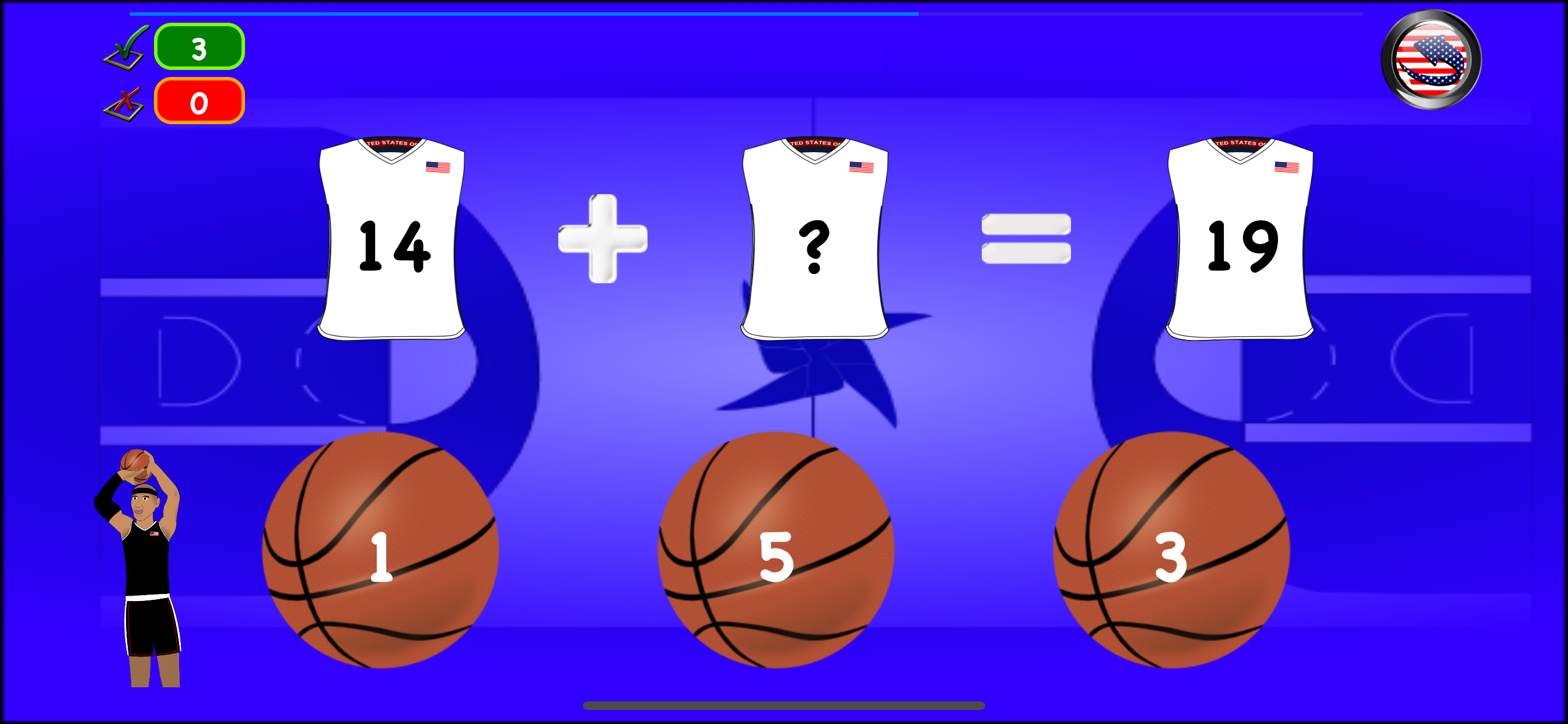 Games Math Basket Trainer screenshot 4