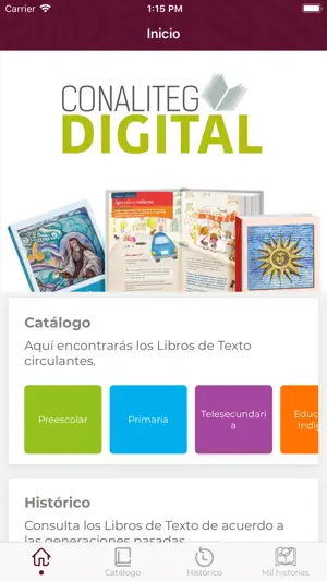 CONALITEG Digital screenshot 1