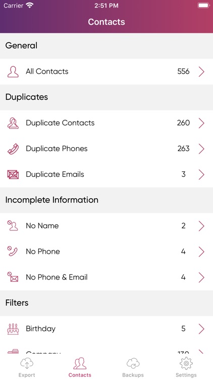 My Contacts Backup & Transfer