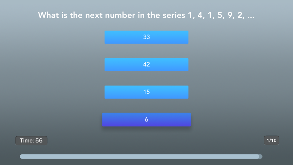 #7. QuizTrivia (iOS) 由: Illés László