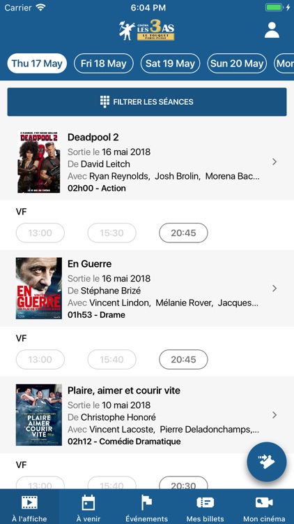 Cinéma Les 3 As Le Touquet