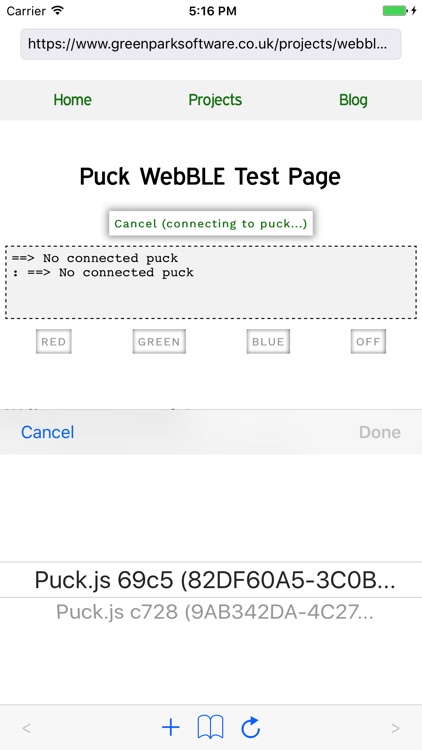 WebBLE