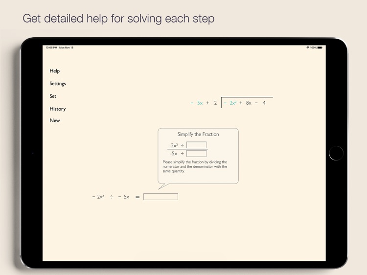 Polynomial Long Division