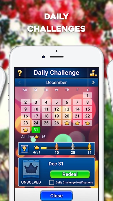 Screenshot from Solitaire