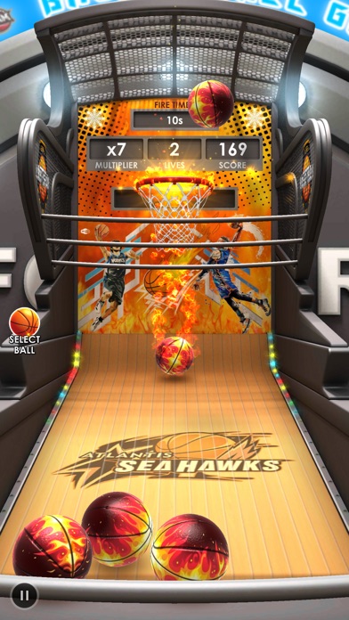 Basketball Flick 3D Screenshot