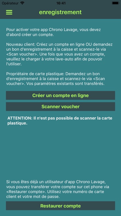 Carte privilèges virtuelle