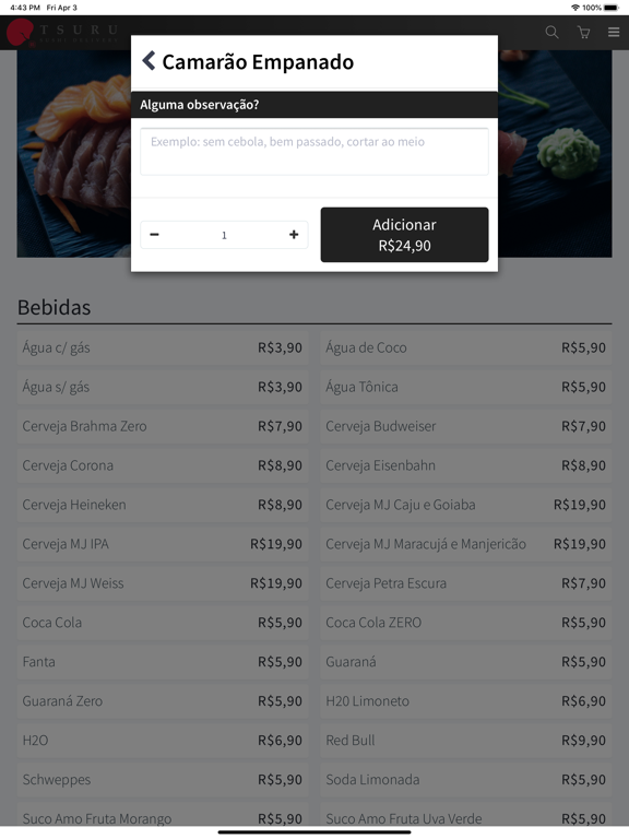 Screenshot #5 pour Tsuru Sushi Delivery