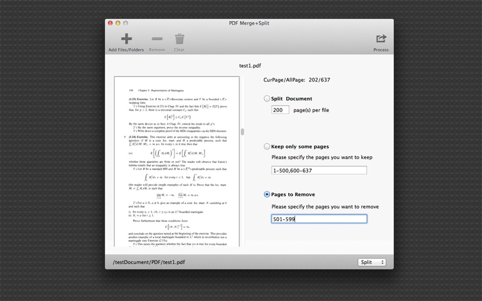 PDF Merge+Split - 1.1.0 - (macOS)