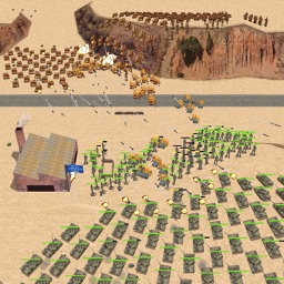 Desert War 3D - Strategy game