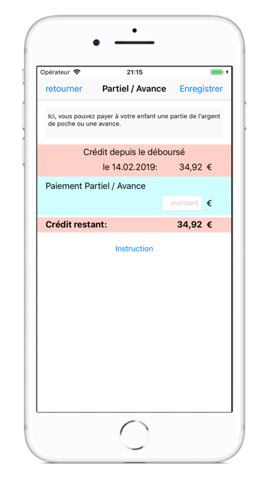 Screenshot #3 pour Gestionnaire d'argent de poche