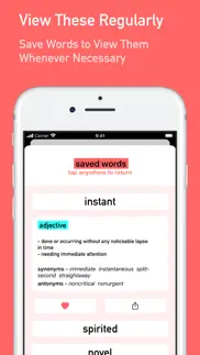 dictionary alpha iPhone Captures Décran 3