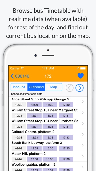 Brisbane Bus Screenshot