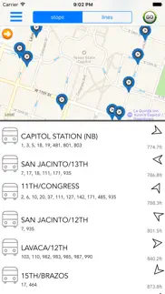 austin public transport iphone screenshot 4