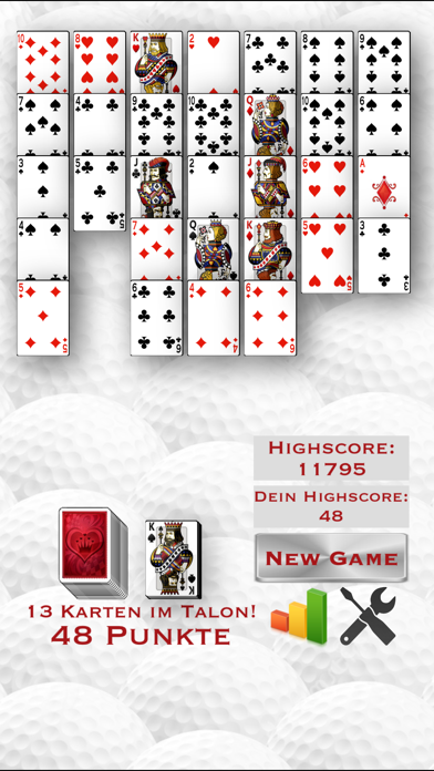 Golf Royal Solitaire Screenshot