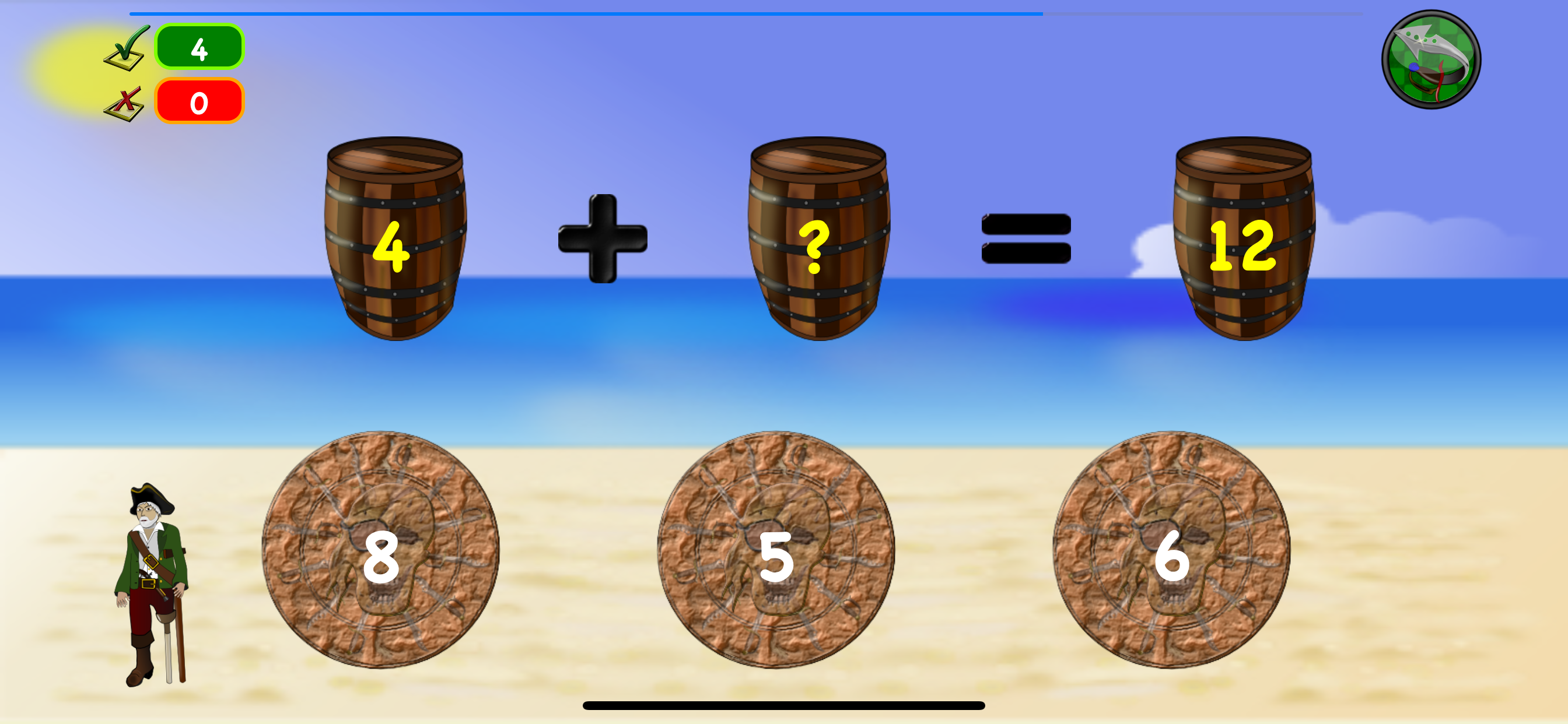 Games Math Pirate Learn Lite