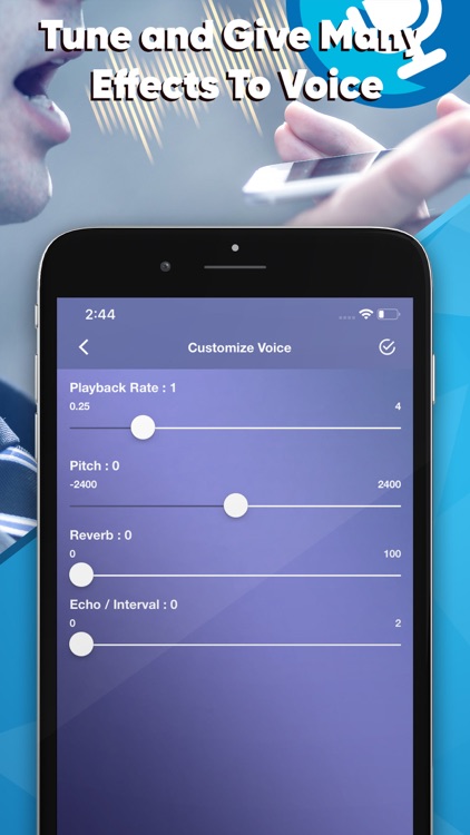 Voice Changer Customize Record
