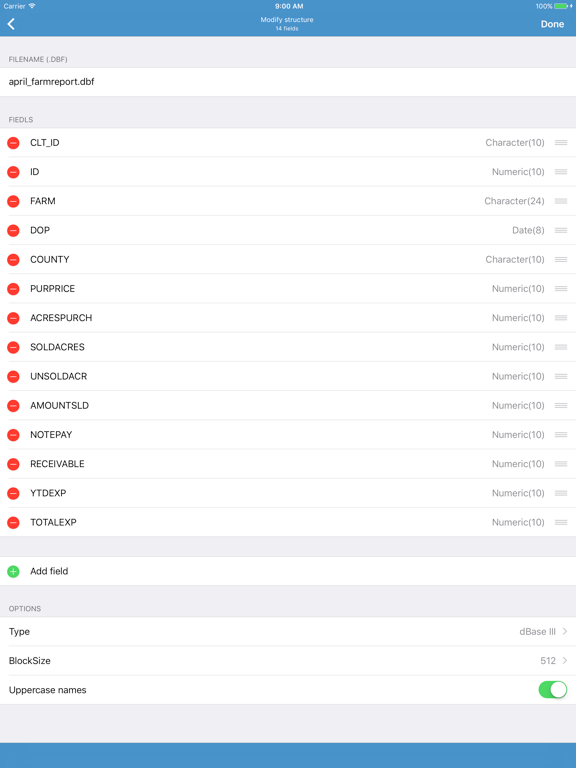 CDBFlite iPad screenshot 4 - Business app
