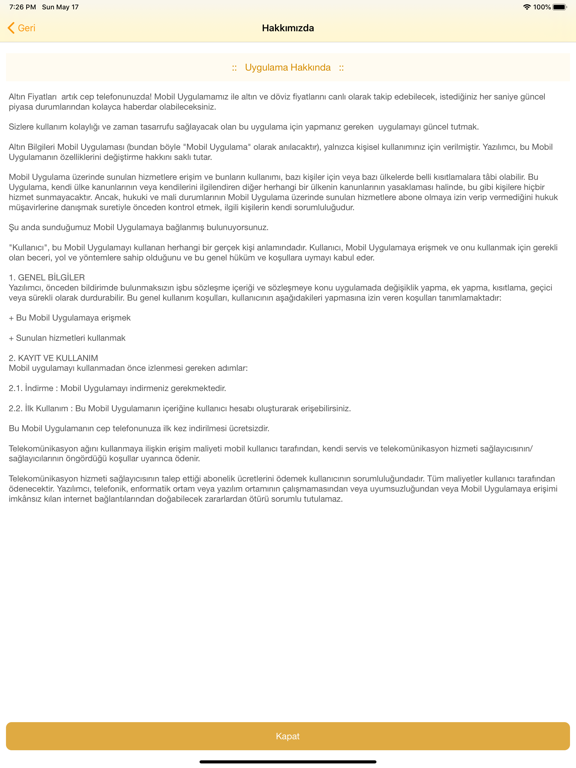 Screenshot #6 pour Altın Fiyatları