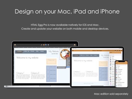 HTML Egg 2 - Website Designer