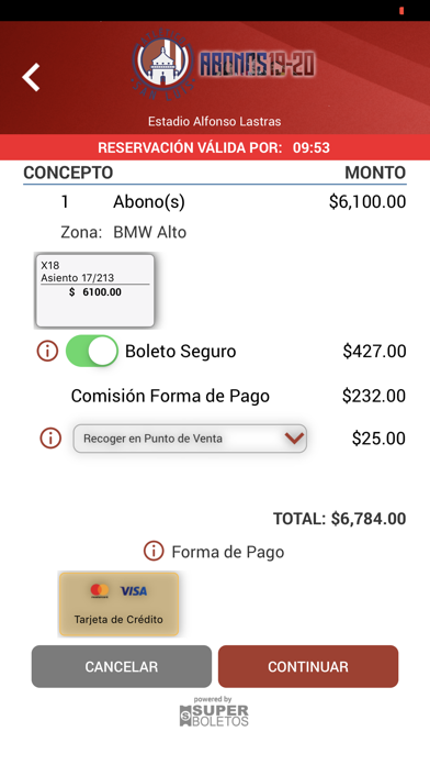 SuperBoletos / Atleti San Luis Screenshot