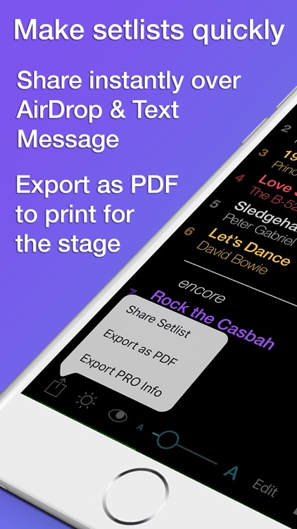 All Set: The Setlist App screenshot-0
