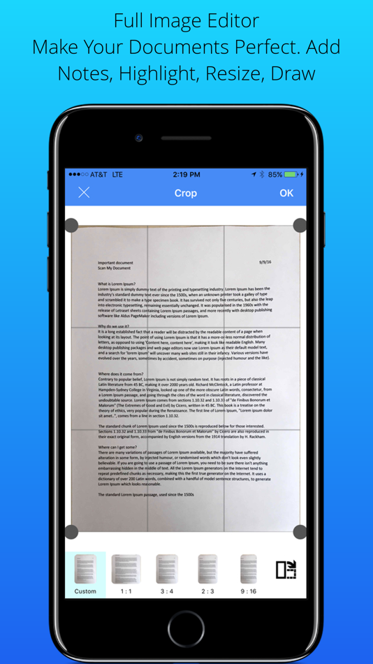 #4. Scan My Document - PDF Scanner (iOS) Podle: Bickster LLC
