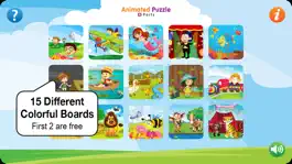Game screenshot Animated Puzzle 1 apk
