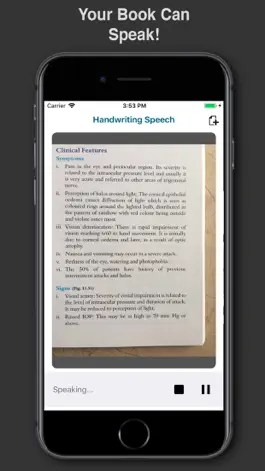 Game screenshot Handwriting To Speech OCR Pro apk