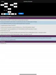 fractions calculator ipad capturas de pantalla 2