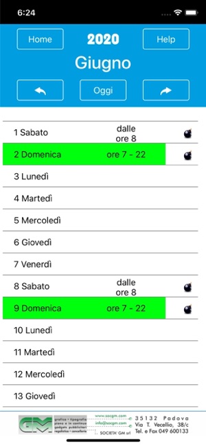 Calendario Divieti Camion 2020(圖4)-速報App