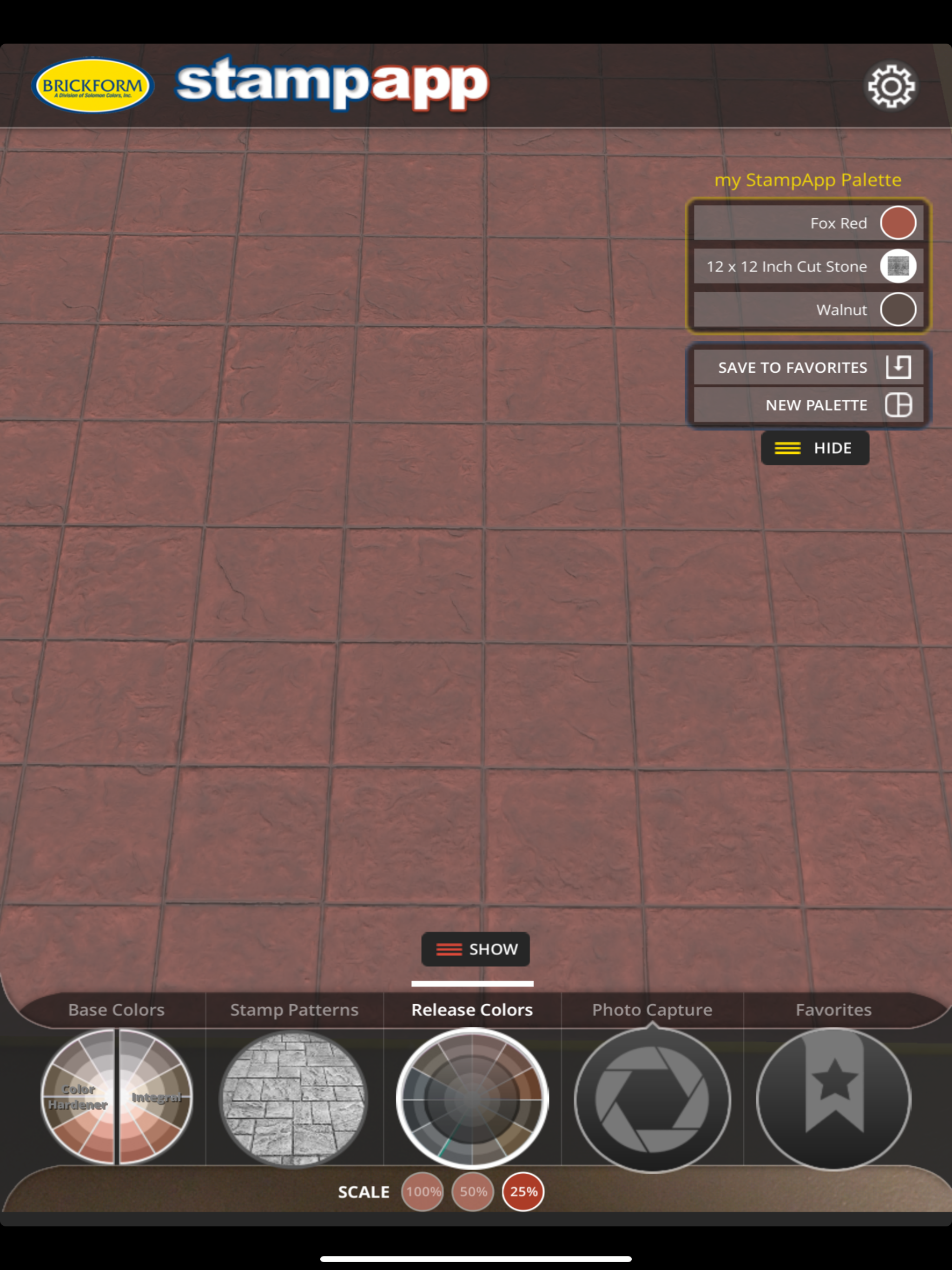 Brickform StampApp