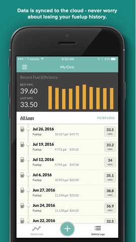 Fuelly: MPG & Service Trackerのおすすめ画像4
