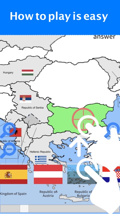 Learn World Map Puzzle
