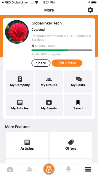 BizCircle GlobalLinker Screenshot
