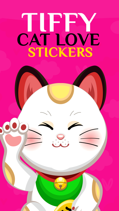Screenshot #1 pour Tiffy Cat Stickers