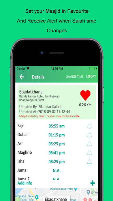 Salah Nearby (Masjids & Salah) Screenshot