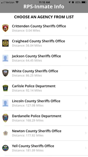 RPS-Inmate Info screenshot 1