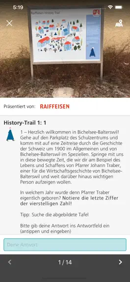 Game screenshot Raiffeisen History-Trail hack