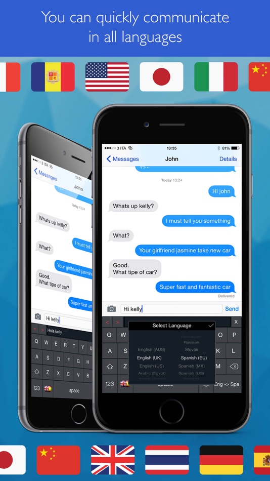 #4. Keyboard Translator Pro! (iOS) By: luca calciano