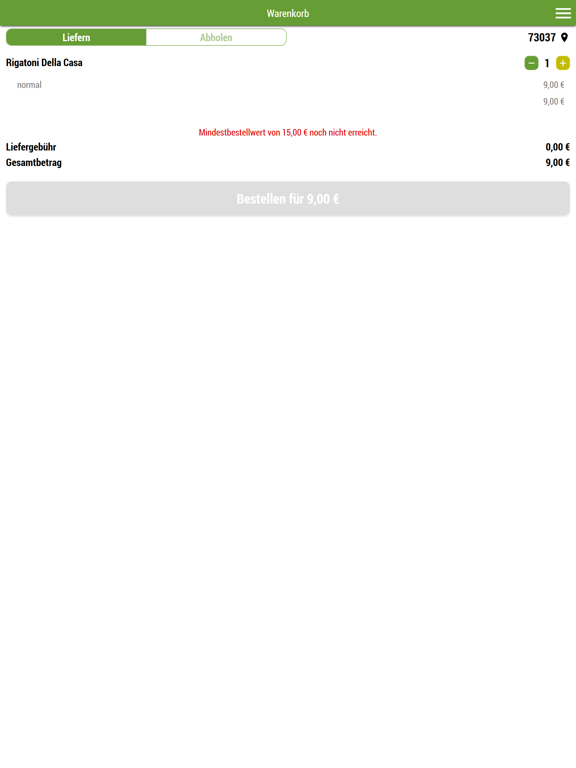 Screenshot #5 pour Subito Pizzaservice