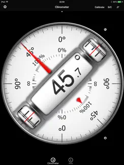 Bubble level and Clinometer iPad image 1
