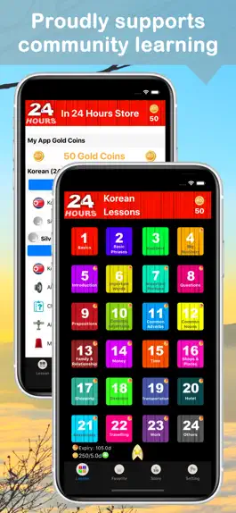 Game screenshot In 24 Hours Learn Korean mod apk