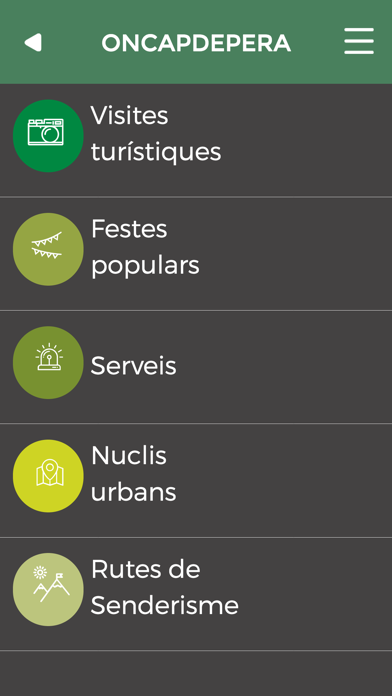 Oncapdepera app screenshot 2