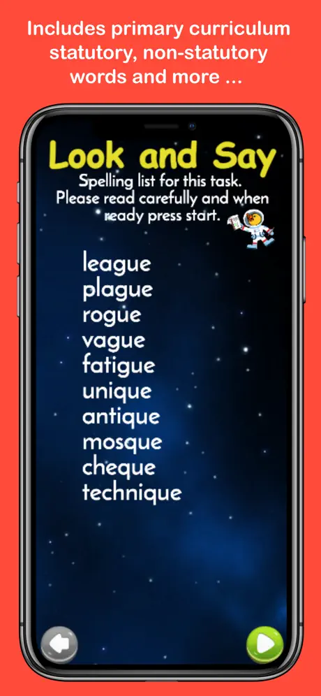 Spelltronaut: Primary Spelling