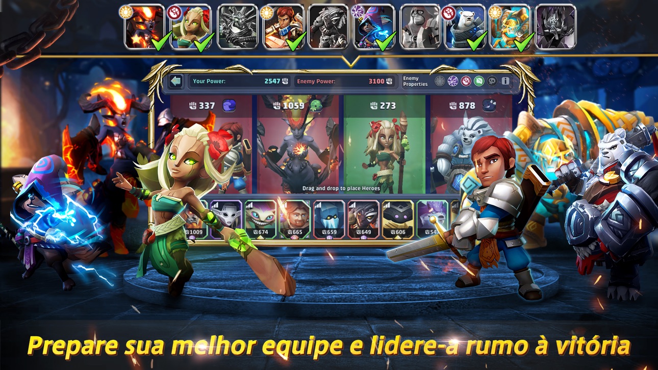 Lionheart: Dark Moon RPG Hack screenshot 2 - iOS game interface