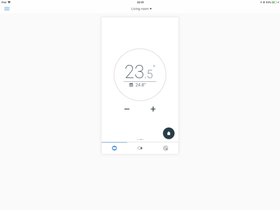 Plugwise Home iPad app afbeelding 1