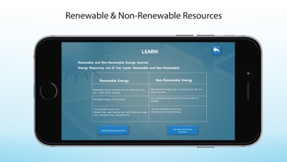 Types of Energy Resources Screenshot