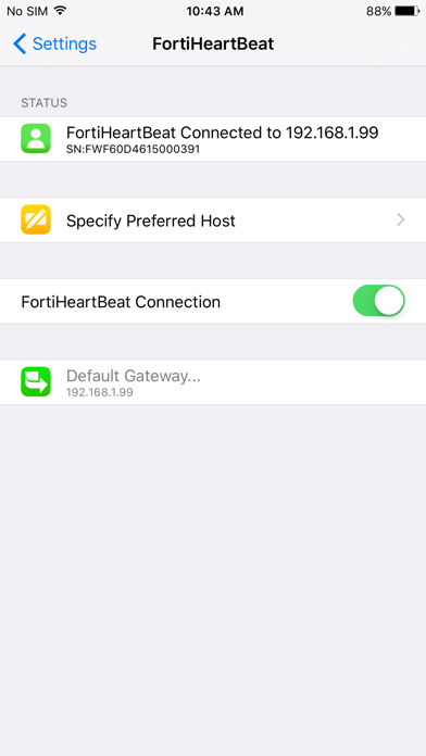 Screenshot #2 pour FortiClient 6.0
