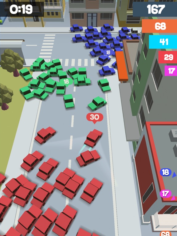 Screenshot #4 pour Crowd Drift Cars City io